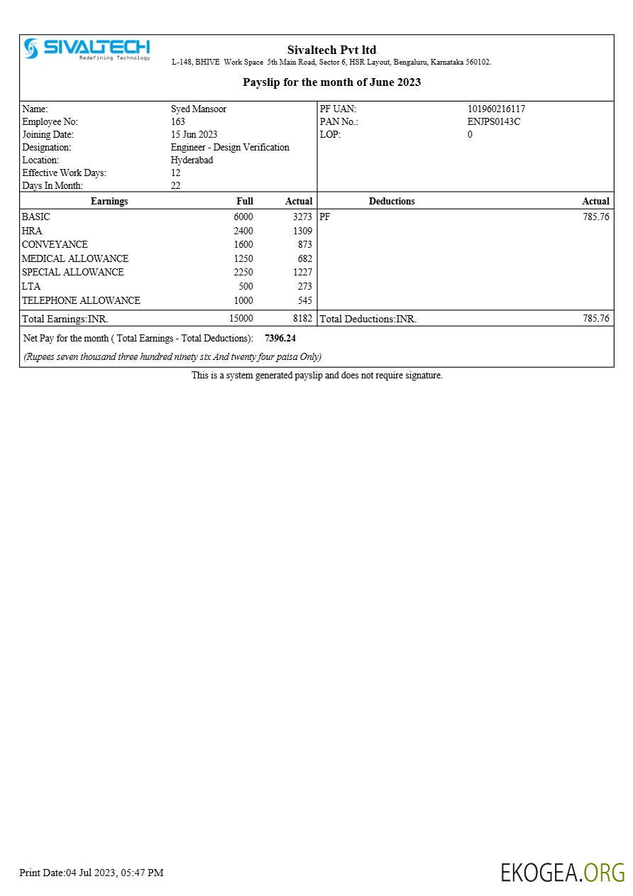 Modèle de fiche de paie Sivaltech aux formats Word et PDF.pdf, 1
